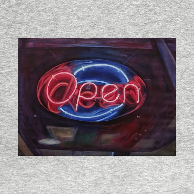 Open Neon Sign by fionatgray